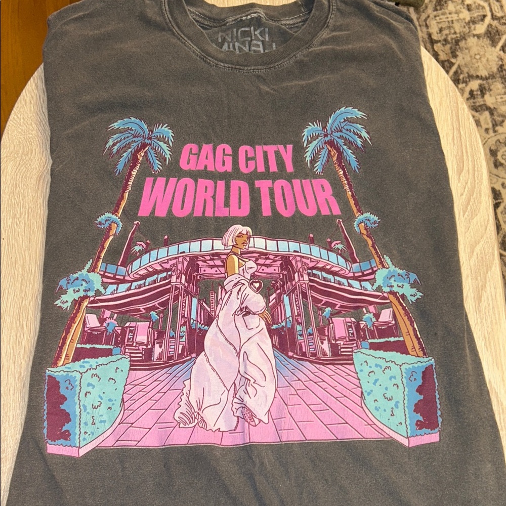 Nicki Minaj Gag City World Tour shirt